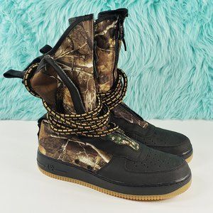 New Nike SF Air Force 1 Hi Realtree Camo Sneakers